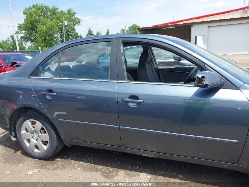 2009 Hyundai Sonata Gls VIN: 5NPET46C89H572794 Lot: 39446722