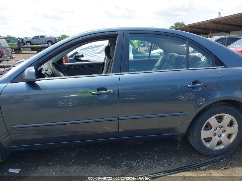 2009 Hyundai Sonata Gls VIN: 5NPET46C89H572794 Lot: 39446722