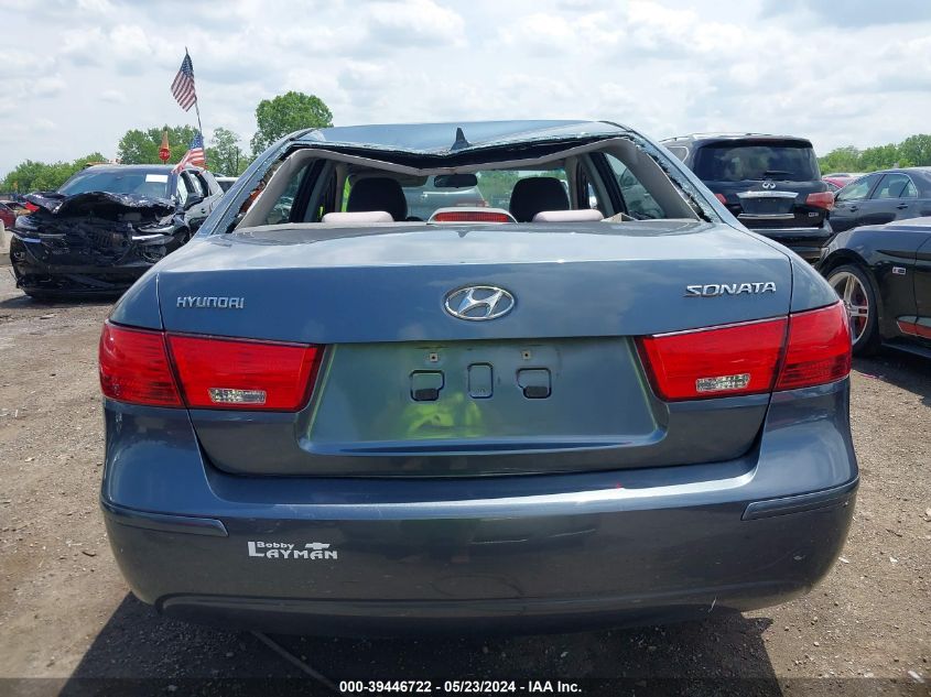 2009 Hyundai Sonata Gls VIN: 5NPET46C89H572794 Lot: 39446722