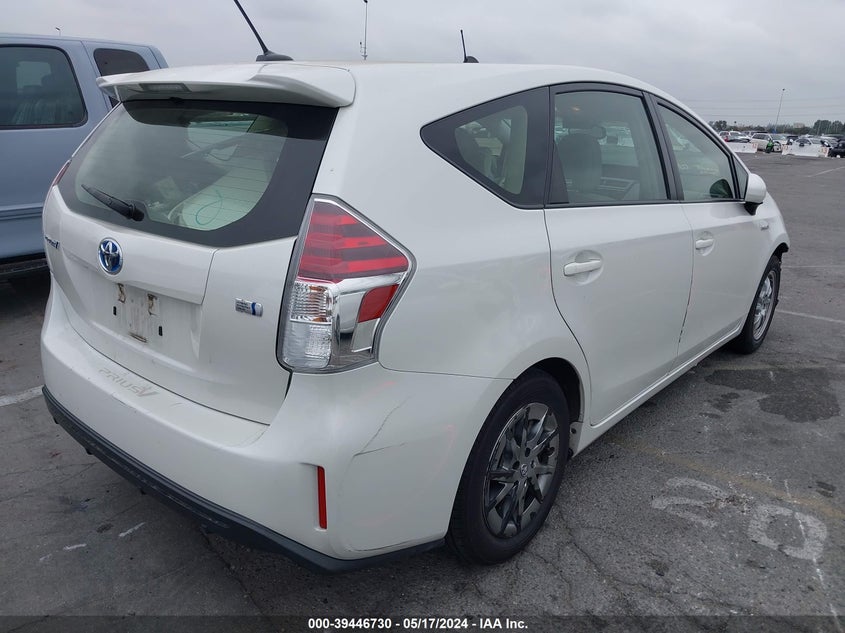 2017 Toyota Prius V Four VIN: JTDZN3EU7HJ059610 Lot: 39446730