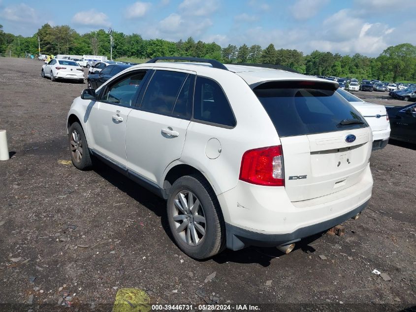 2013 Ford Edge Sel VIN: 2FMDK4JC6DBA20863 Lot: 39446731