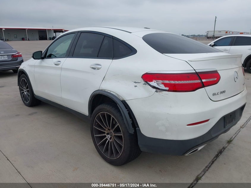 2019 MERCEDES-BENZ GLC 300 COUPE 4MATIC VIN: WDC0J4KB8KF535557