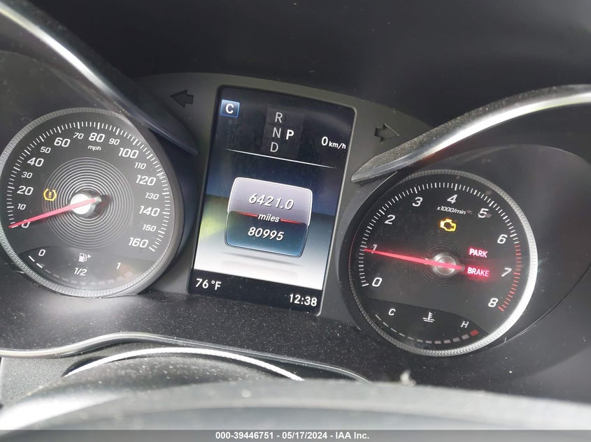 2019 MERCEDES-BENZ GLC 300 COUPE 4MATIC VIN: WDC0J4KB8KF535557
