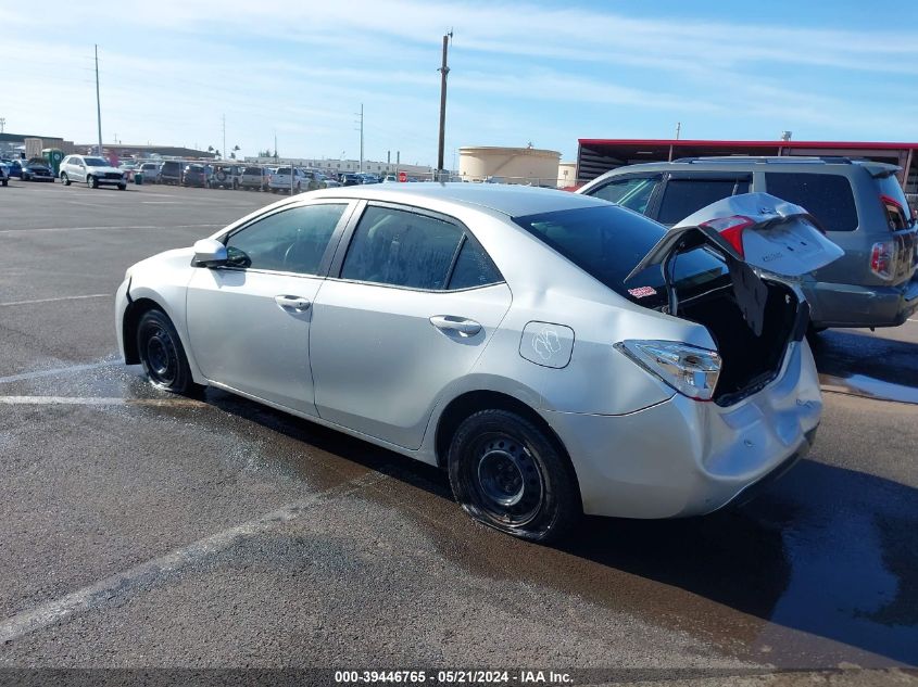 2014 TOYOTA COROLLA L/LE/LE PLUS/LE PREMIUM/S/S PLUS/S PREMIUM - 5YFBURHE9EP165270