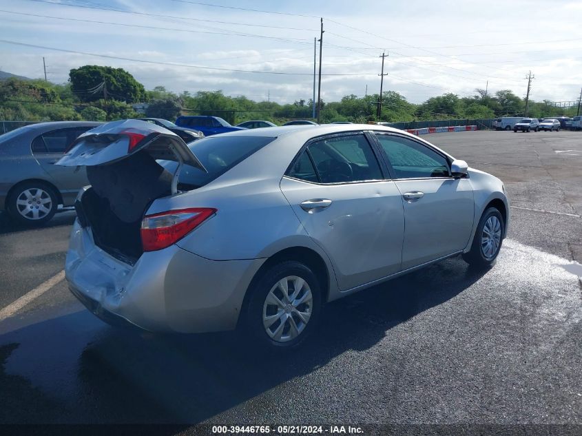 2014 TOYOTA COROLLA L/LE/LE PLUS/LE PREMIUM/S/S PLUS/S PREMIUM - 5YFBURHE9EP165270