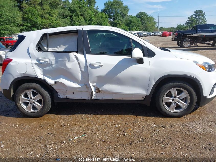 2020 Chevrolet Trax Fwd Ls VIN: KL7CJKSB7LB314304 Lot: 39446767