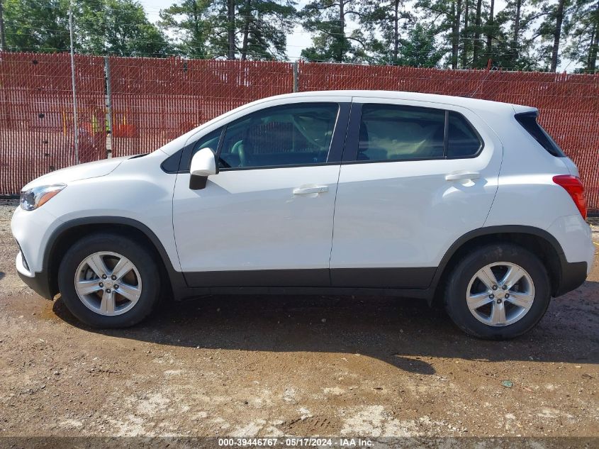 2020 Chevrolet Trax Fwd Ls VIN: KL7CJKSB7LB314304 Lot: 39446767