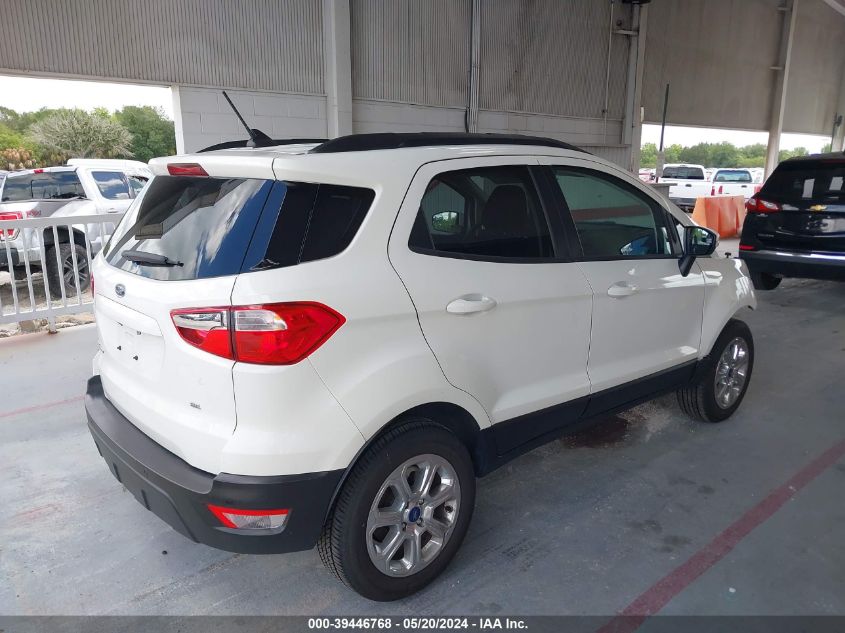 2021 Ford Ecosport Se VIN: MAJ3S2GE3MC437778 Lot: 39446768