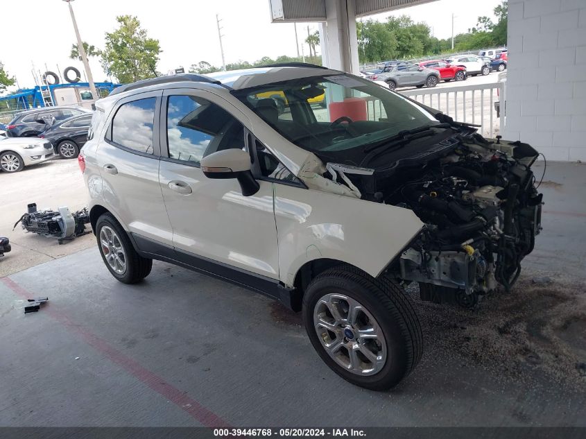 2021 Ford Ecosport Se VIN: MAJ3S2GE3MC437778 Lot: 39446768