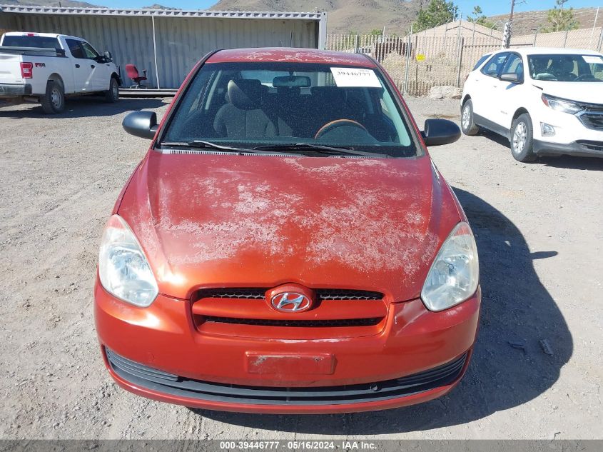 2009 Hyundai Accent Gs VIN: KMHCM36C19U117043 Lot: 39446777