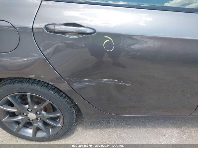 2015 Dodge Dart Sxt VIN: 1C3CDFBB2FD390706 Lot: 39446779