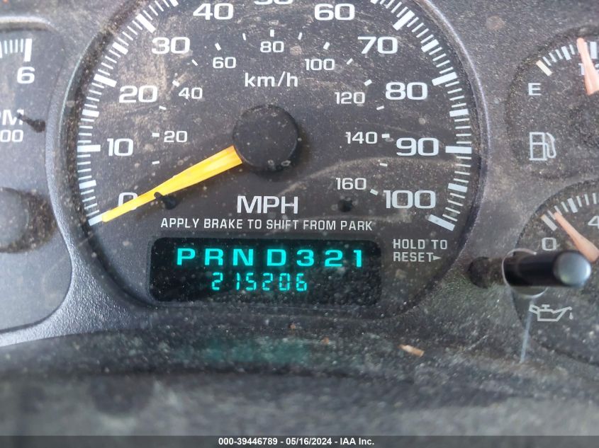 2001 Chevrolet Silverado 1500 Ls VIN: 2GCEC19V511236425 Lot: 39446789