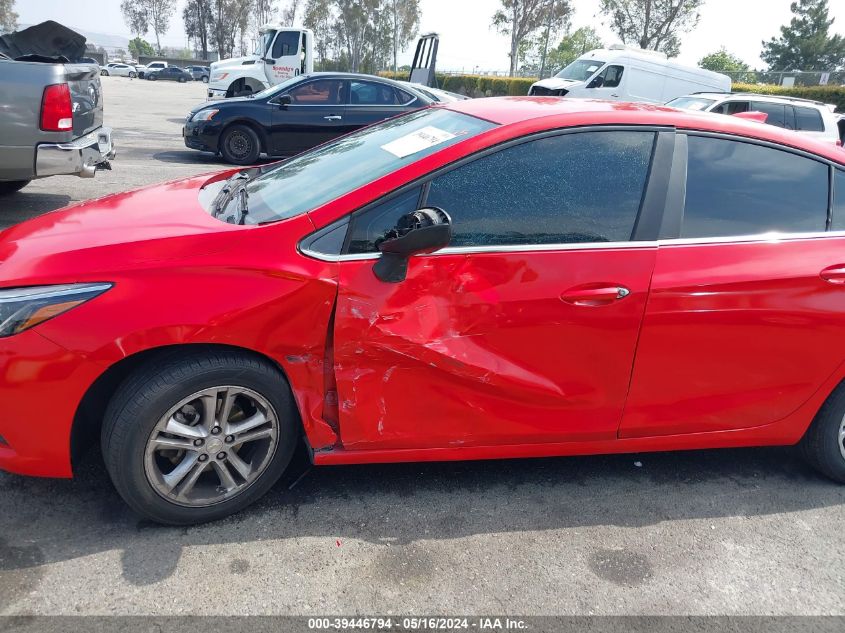 2018 Chevrolet Cruze Lt Auto VIN: 1G1BE5SM0J7181450 Lot: 39446794