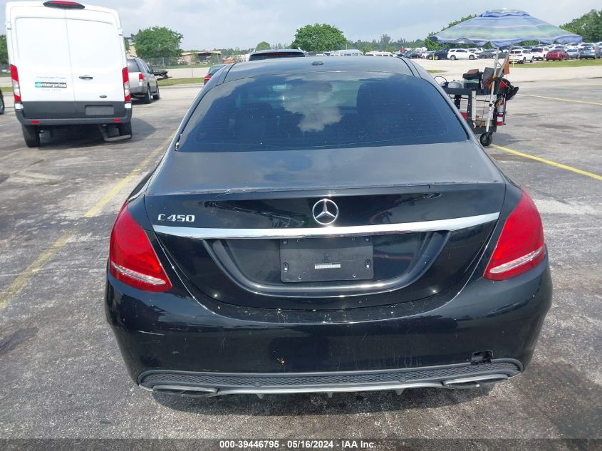 55SWF6EB5GU132459 | 2016 MERCEDES-BENZ C 450 AMG