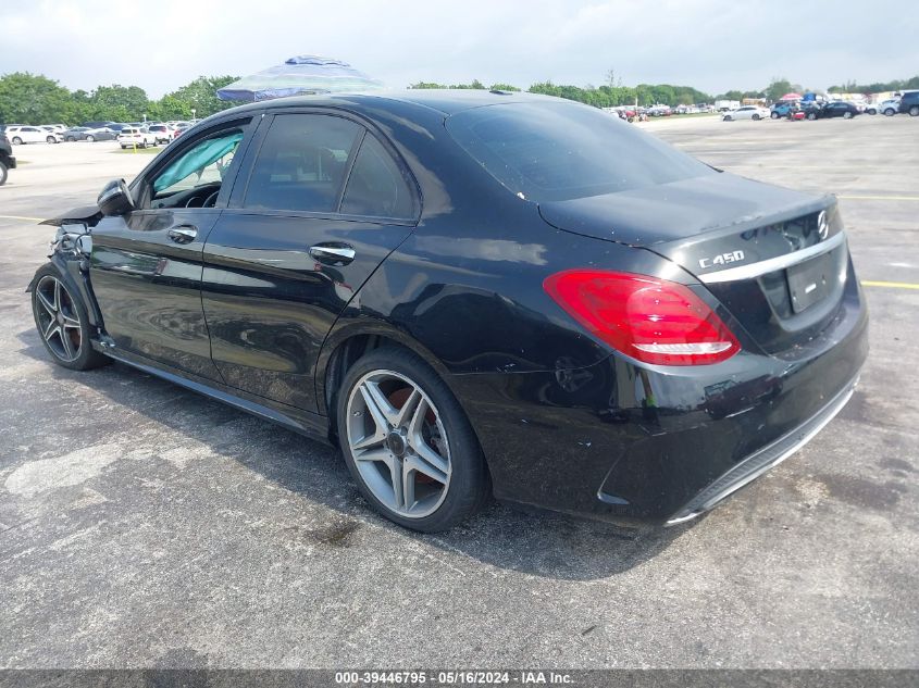 55SWF6EB5GU132459 | 2016 MERCEDES-BENZ C 450 AMG