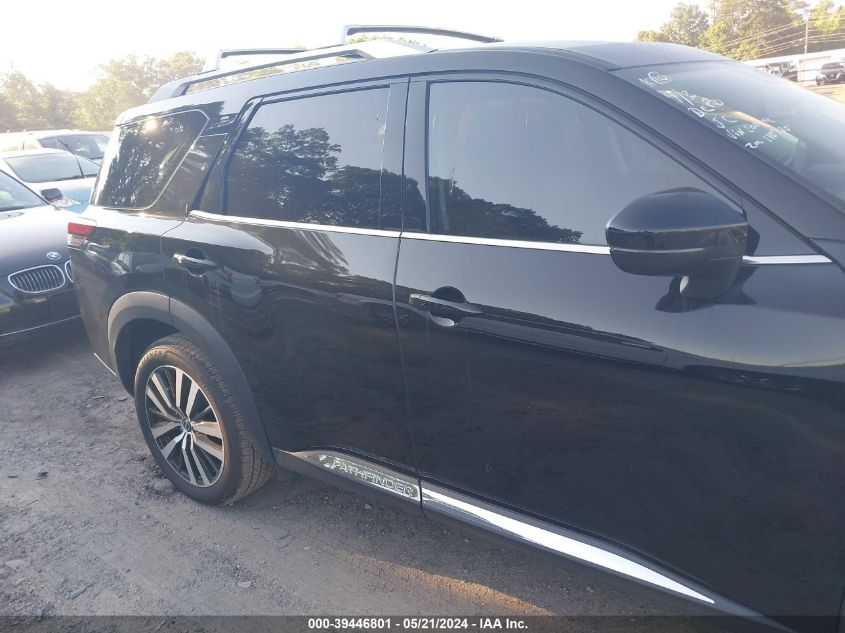2023 Nissan Pathfinder Platinum 4Wd VIN: 5N1DR3DJ9PC205042 Lot: 39446801