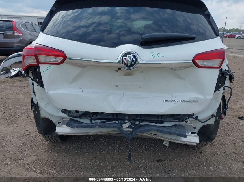 2020 Buick Envision Fwd Essence VIN: LRBFXCSA1LD230476 Lot: 39446809