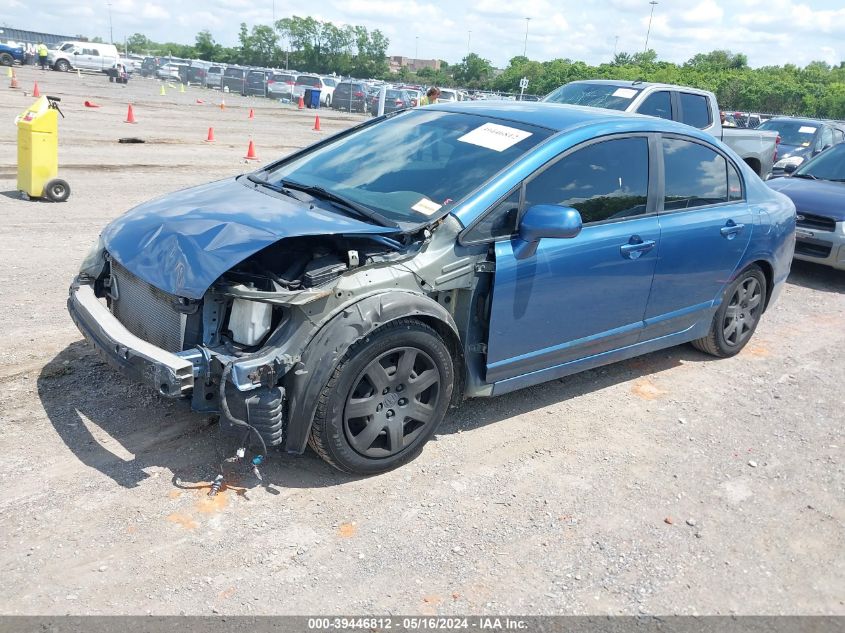 2008 Honda Civic Lx VIN: 1HGFA16598L006617 Lot: 39446812