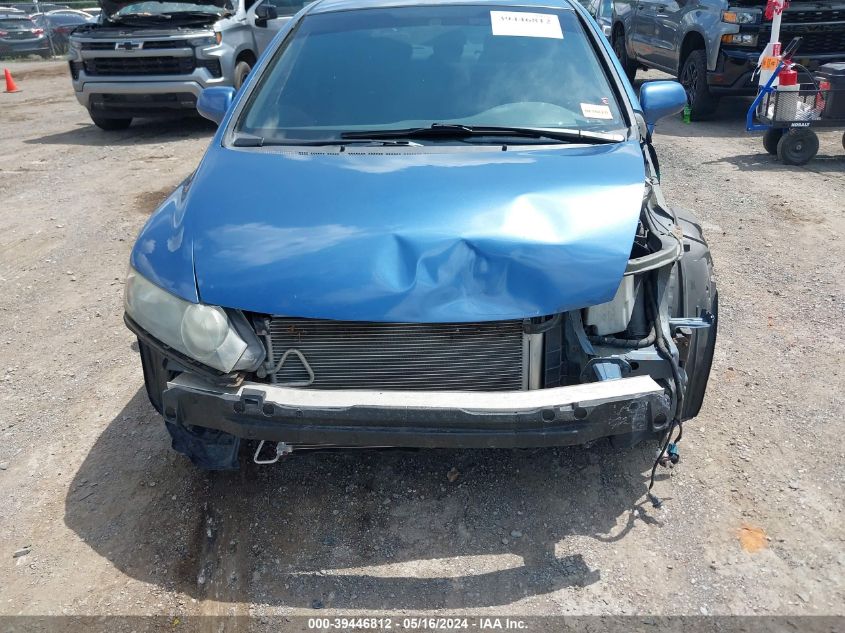 2008 Honda Civic Lx VIN: 1HGFA16598L006617 Lot: 39446812