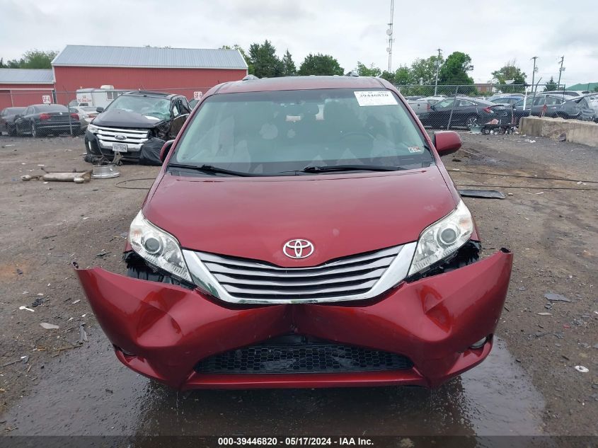 2016 Toyota Sienna Xle Premium 8 Passenger VIN: 5TDYK3DC3GS763513 Lot: 39446820