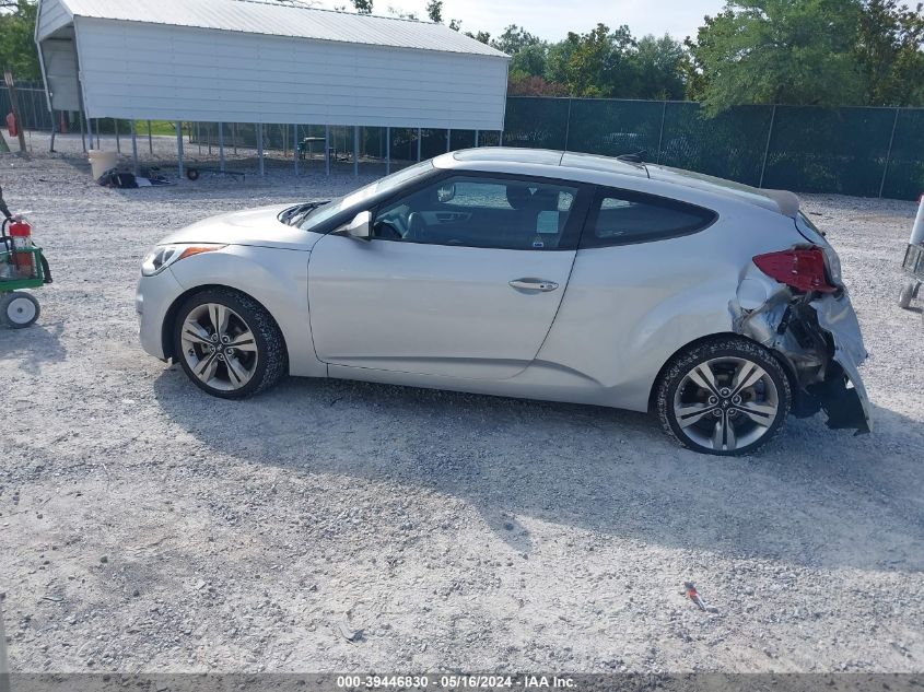 2017 Hyundai Veloster Value Edition VIN: KMHTC6AD0HU314062 Lot: 39446830