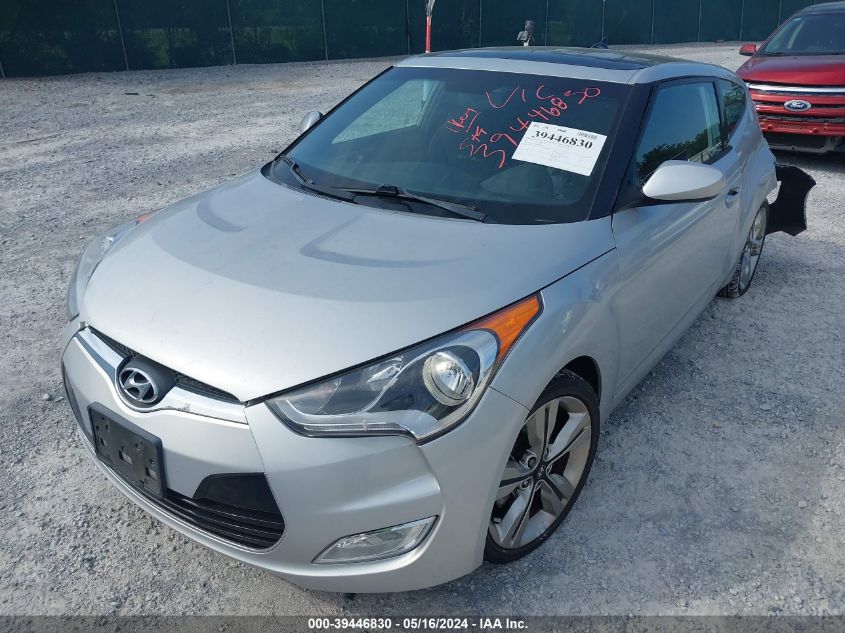 2017 Hyundai Veloster Value Edition VIN: KMHTC6AD0HU314062 Lot: 39446830