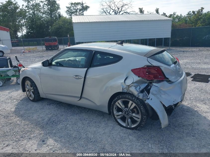 2017 Hyundai Veloster Value Edition VIN: KMHTC6AD0HU314062 Lot: 39446830