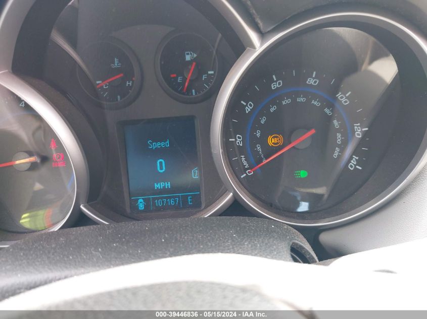 2011 Chevrolet Cruze Eco VIN: 1G1PK5S91B7225418 Lot: 39446836