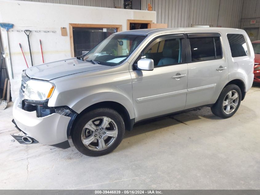 2015 Honda Pilot Ex-L VIN: 5FNYF4H51FB002729 Lot: 39446839