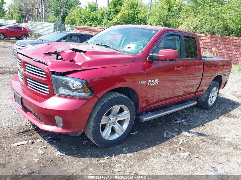 2013 Ram 1500 Sport VIN: 1C6RR7HT1DS681727 Lot: 39446840