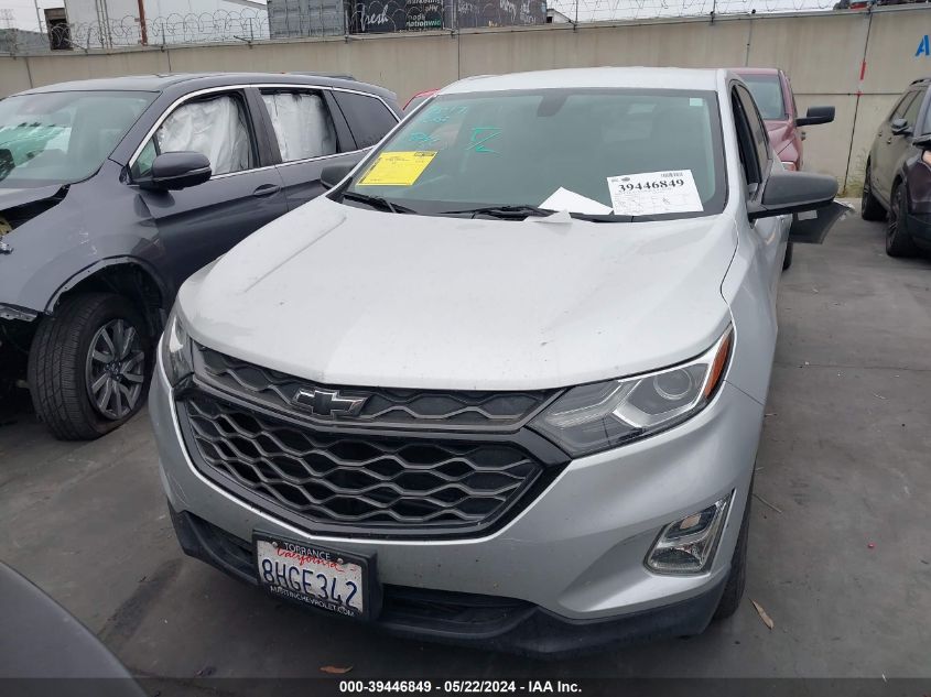 2019 Chevrolet Equinox Ls VIN: 3GNAXHEV6KS560577 Lot: 39446849