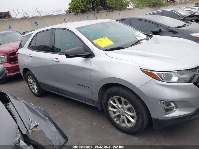 2019 Chevrolet Equinox Ls VIN: 3GNAXHEV6KS560577 Lot: 39446849