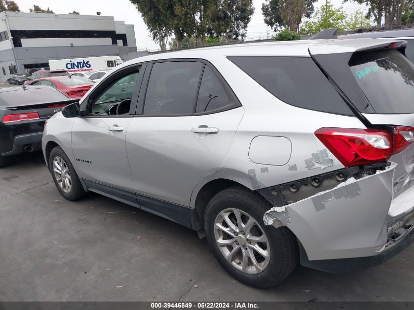 2019 Chevrolet Equinox Ls VIN: 3GNAXHEV6KS560577 Lot: 39446849