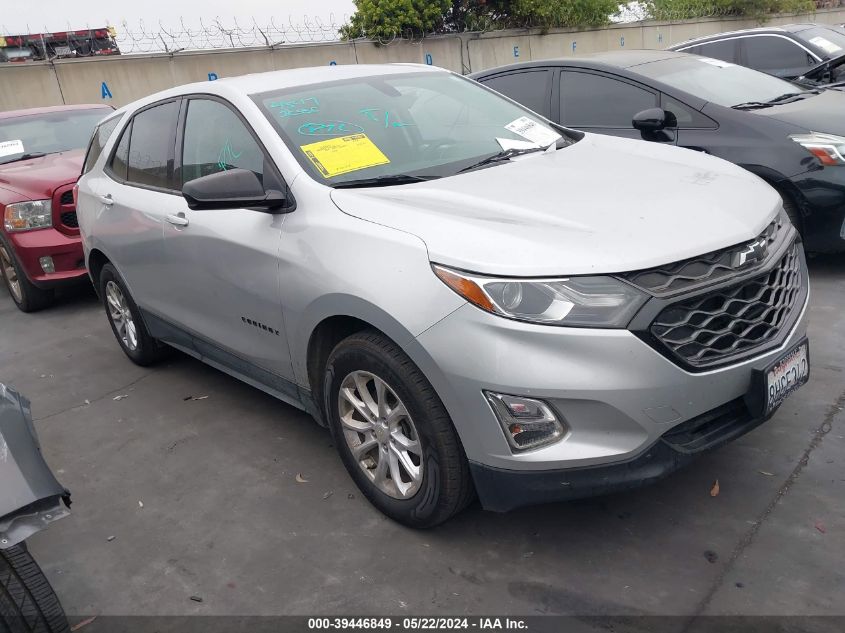 2019 CHEVROLET EQUINOX LS - 3GNAXHEV6KS560577