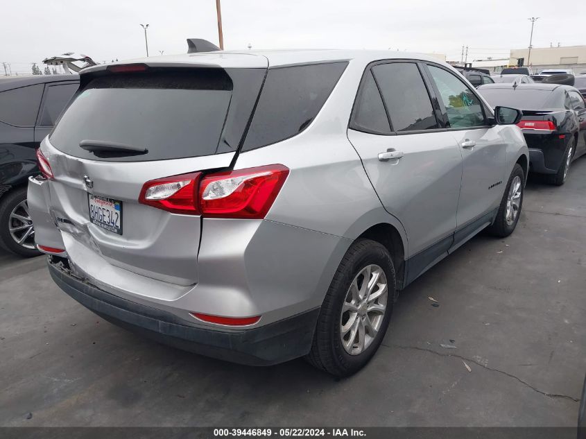 2019 Chevrolet Equinox Ls VIN: 3GNAXHEV6KS560577 Lot: 39446849