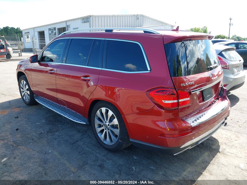 2017 Mercedes-Benz Gls 450 4Matic VIN: 4JGDF6EE2HA945041 Lot: 39446852