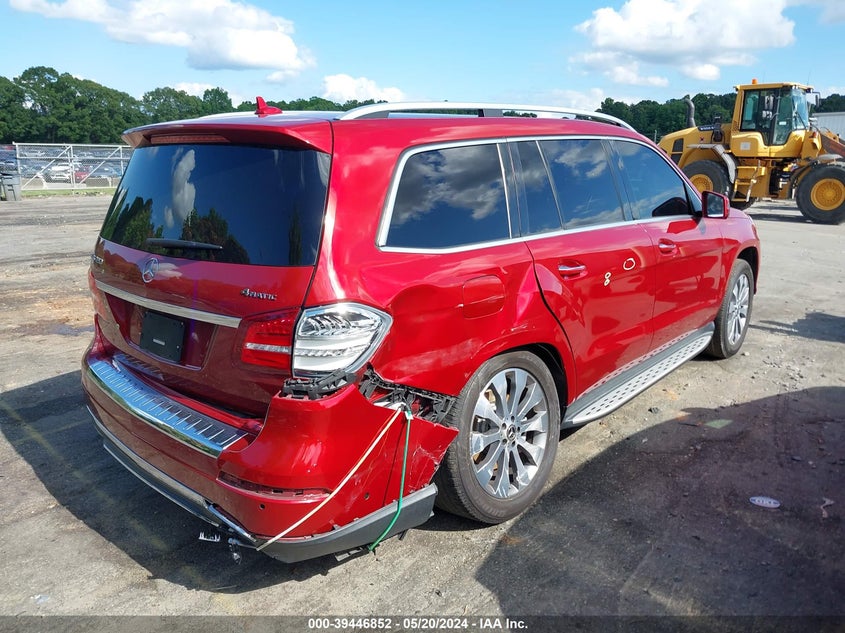 2017 Mercedes-Benz Gls 450 4Matic VIN: 4JGDF6EE2HA945041 Lot: 39446852