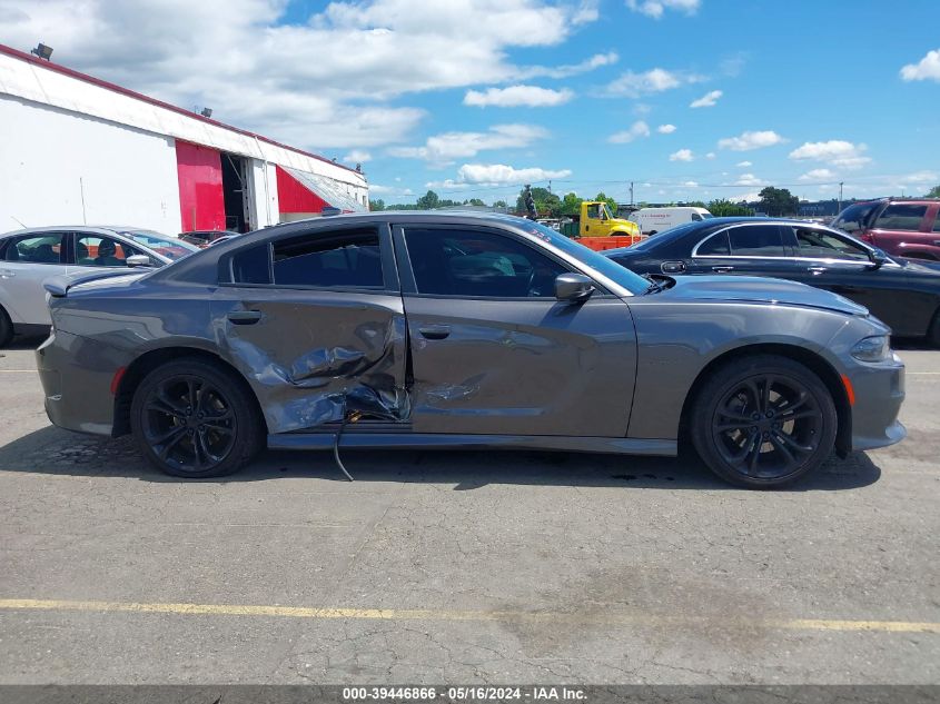 2021 Dodge Charger R/T Rwd VIN: 2C3CDXCT5MH547769 Lot: 39446866