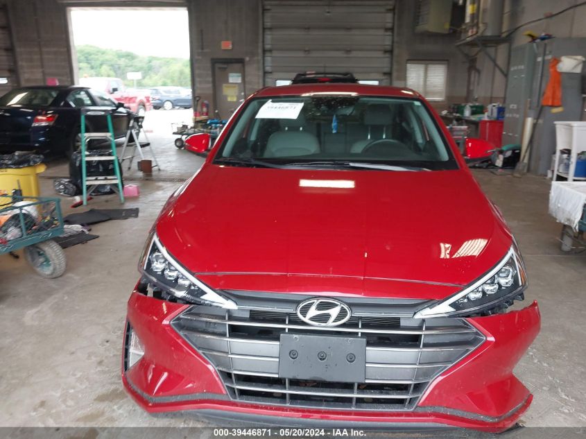 2019 Hyundai Elantra Limited VIN: KMHD84LF2KU758110 Lot: 39446871