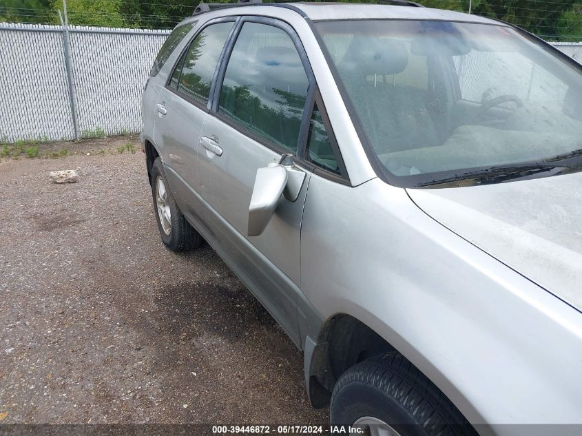 1999 Lexus Rx 300 VIN: JT6GF10U0X0014276 Lot: 39446872