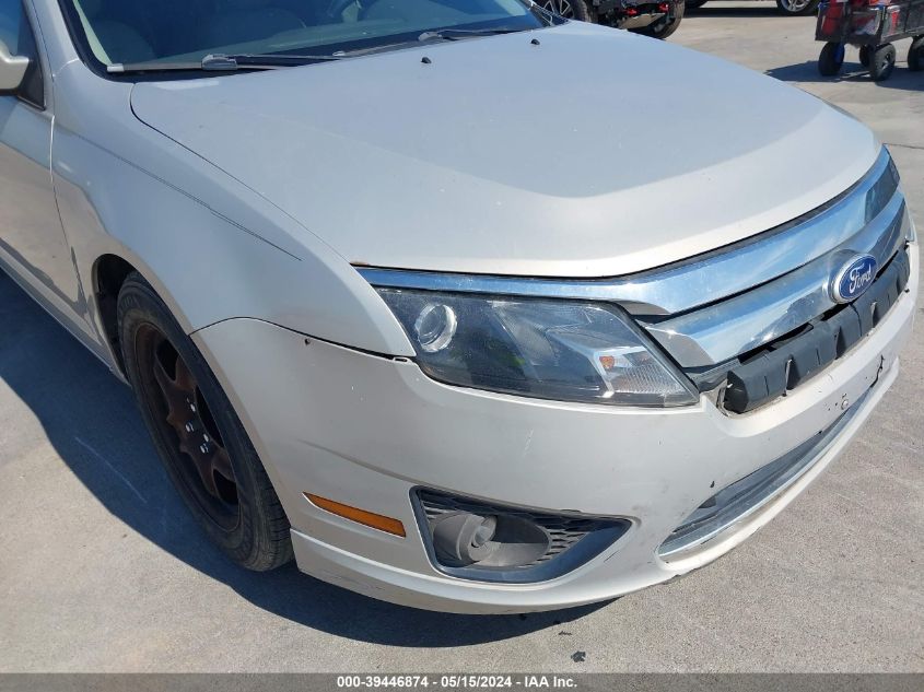 2010 Ford Fusion Se VIN: 3FAHP0HA3AR314180 Lot: 39446874