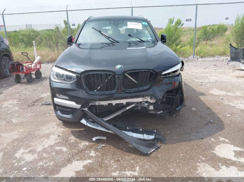 2018 BMW X3 xDrive30I VIN: 5UXTR9C5XJLC79344 Lot: 39446886