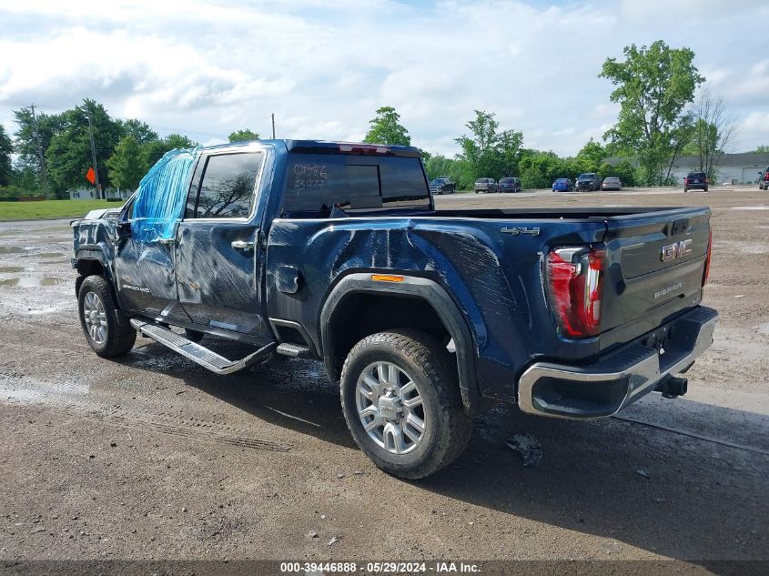 2022 GMC Sierra 2500Hd 4Wd Standard Bed Slt VIN: 1GT49NE79NF247290 Lot: 39446888