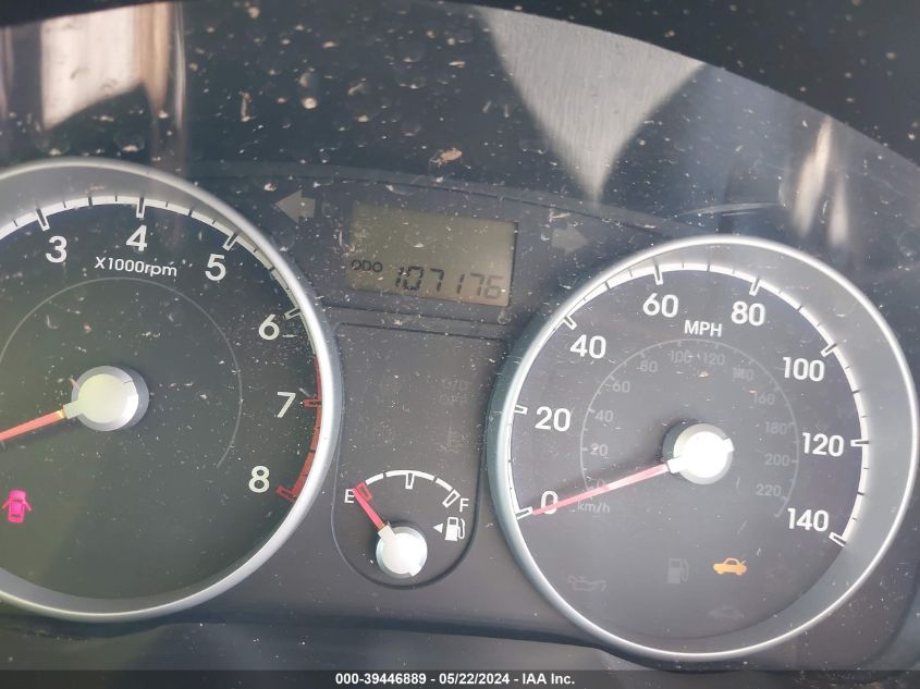 2010 Hyundai Accent Gls VIN: KMHCN4AC8AU427205 Lot: 39446889