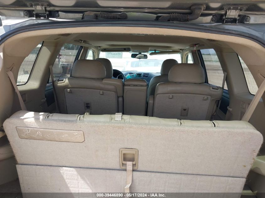 2010 Toyota Highlander Hybrid Limited V6 VIN: JTEJW3EH0A2046349 Lot: 39446890