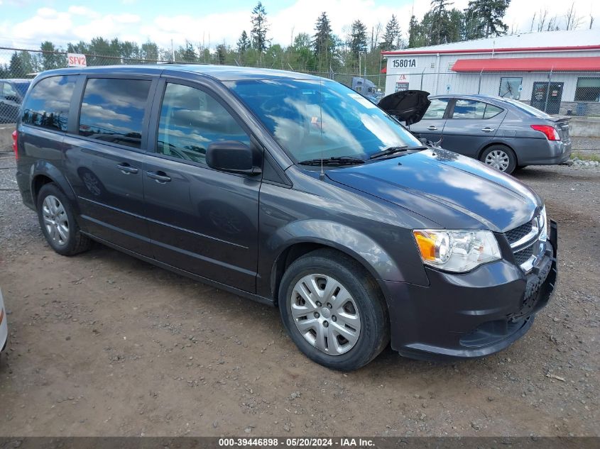 2016 Dodge Grand Caravan Se VIN: 2C4RDGBG4GR285154 Lot: 39446898