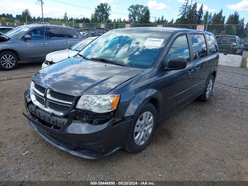 2016 Dodge Grand Caravan Se VIN: 2C4RDGBG4GR285154 Lot: 39446898