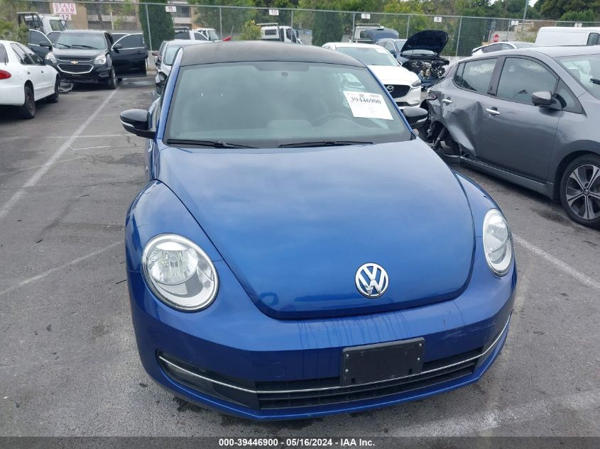 2013 Volkswagen Beetle 2.0T Turbo VIN: 3VWVA7AT3DM618224 Lot: 39446900