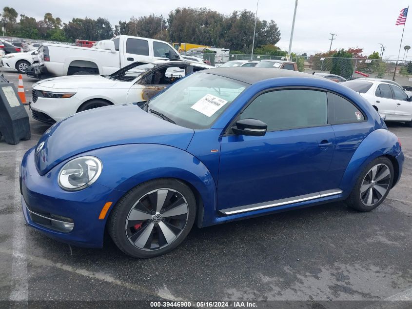 2013 Volkswagen Beetle 2.0T Turbo VIN: 3VWVA7AT3DM618224 Lot: 39446900