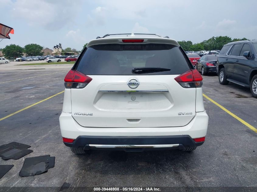 2017 Nissan Rogue Sv VIN: 5N1AT2MVXHC812425 Lot: 40372643